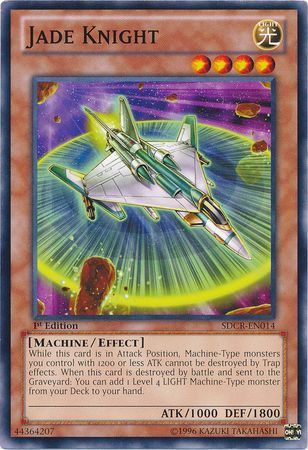 Jade Knight - SDCR-EN014 - Common 1st Edition Structure Deck: Cyber Dragon Revolution 1st Edition Singles