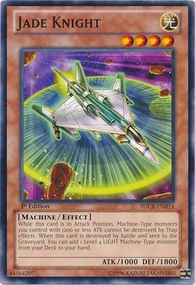 Jade Knight - SDCR-EN014 - Common 1st Edition Structure Deck: Cyber Dragon Revolution 1st Edition Singles