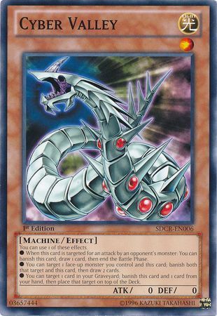Cyber Valley - SDCR-EN006 - Common 1st Edition Structure Deck: Cyber Dragon Revolution 1st Edition Singles