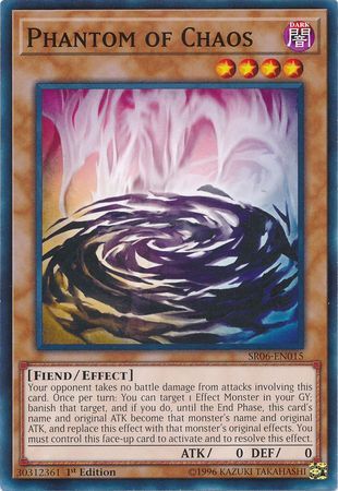 Phantom of Chaos - SR06-EN015 - Common 1st Edition Lair of Darkness 1st Edition Singles (espanol)