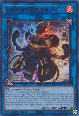 SH Spright Sprind - BLTR-EN095 - Ultra Rare 1st Edition Battles of Legend: Terminal Revenge 1st Edition Singles