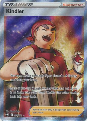 SH Kindler - 170/172 - Full Art Ultra Rare Sword &amp; Shield: Brilliant Stars Singles