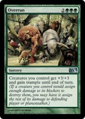 Overrun 186/249 - Magic 2012 (M12) Singles (Español)