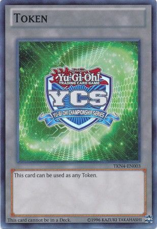 SH Yu-Gi-Oh Championship Series Token - TKN4-EN003 - Super Rare Yu-Gi-Oh! Tokens