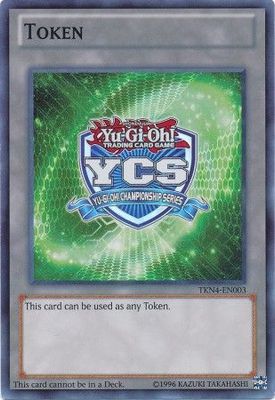 SH Yu-Gi-Oh Championship Series Token - TKN4-EN003 - Super Rare Yu-Gi-Oh! Tokens