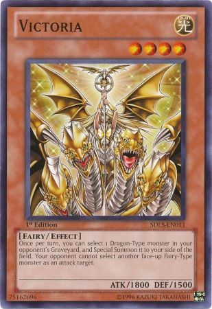 Victoria - SDLS-EN011 - Common 1st Edition Structure Deck: Lost Sanctuary 1st Edition Singles