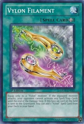 Vylon Filament - GENF-EN057 - Common 1st Edition Generation Force 1st Edition Singles