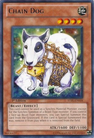 Chain Dog - STBL-EN034 - Rare 1st Edition Starstrike Blast 1st Edition Singles (espanol)