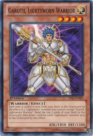 Garoth, Lightsworn Warrior - SDLI-EN009 - Common 1st Edition Structure Deck: Realm of Light 1st Edition Singles