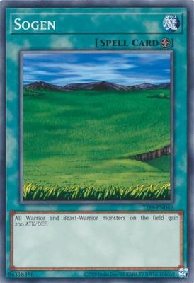 Sogen - LOB-EN049 - Common Unlimited (25th Reprint) Legend of Blue Eyes White Dragon 25th Anniversary
