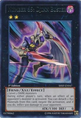 Number 65: Djinn Buster - SHSP-EN047 - Rare 1st Edition Shadow Specters 1st Edition Singles (espanol)