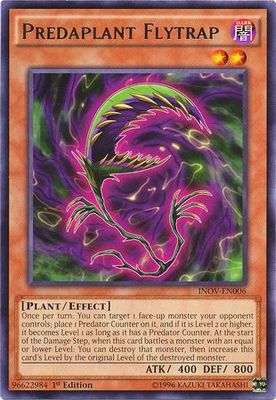 Predaplant Flytrap - INOV-EN006 - Rare 1st Edition Invasion Vengeance 1st Edition Singles