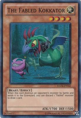 The Fabled Kokkator - HA04-EN042 - Super Rare Unlimited Hidden Arsenal 4: Trishula&#39;s Triumph [HA04] Unlimited Singles