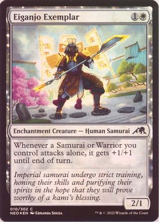 Eiganjo Exemplar 010/302 - Foil Kamigawa Neon Dynasty Foil Singles
