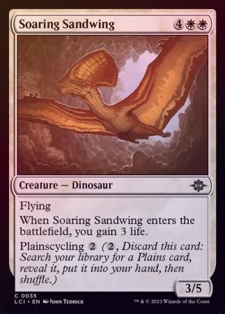 Soaring Sandwing 0035 - Foil The Lost Caverns of Ixalan Foil Singles