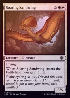 Soaring Sandwing 0035 - Foil The Lost Caverns of Ixalan Foil Singles