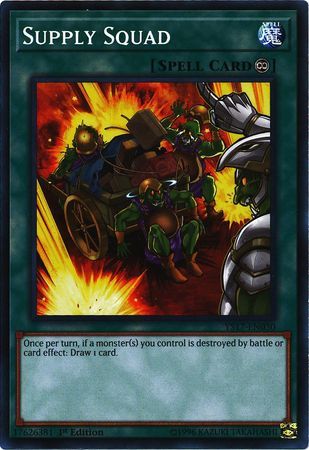 Supply Squad - YS17-EN030 - Common 1st Edition Starter Deck Link Strike Singles