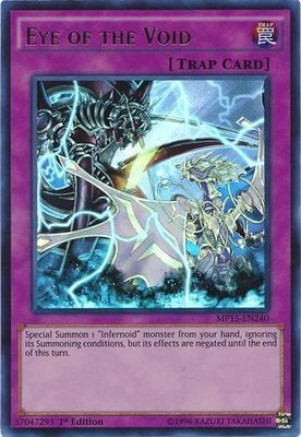 Eye of the Void - MP15-EN240 - Ultra Rare 1st Edition Yu-Gi-Oh! 2015 Mega-Tins [MP15]