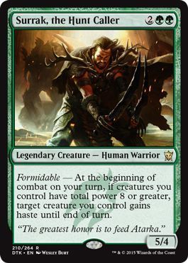Surrak, the Hunt Caller 210/264 - Dragons of Tarkir Singles