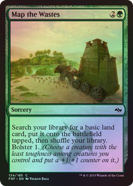 Map the Wastes 134/185 - Foil Fate Reforged Foil Singles (Español)
