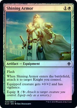 Shining Armor 029/269 - Foil Throne of Eldraine Foil Singles