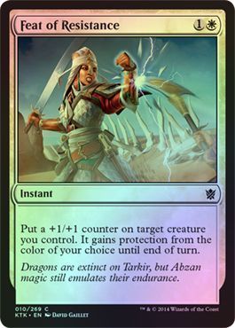 Feat of Resistance - Foil 010/269 Khans of Tarkir Foil Singles (Español)