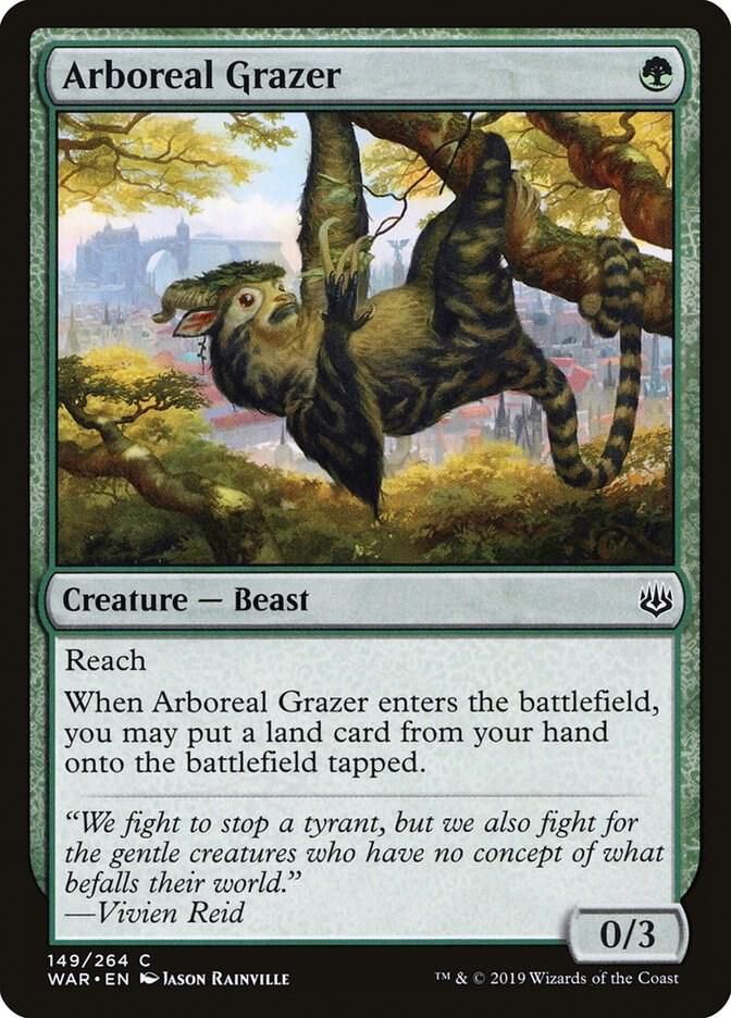 Arboreal Grazer - War of the Spark (WAR) War of the Spark