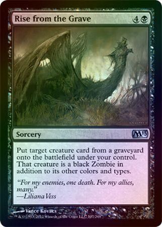 Rise from the Grave 107/249 - Foil Magic 2013 (M13) Foil Singles
