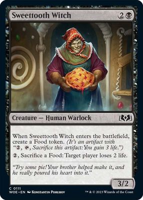 Sweettooth Witch - Wilds of Eldraine (foil) Wilds of Eldraine