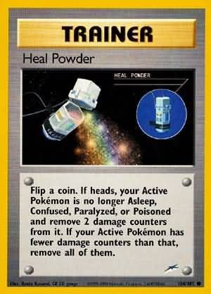Heal Powder - 104/105 - Common Unlimited Neo Destiny Unlimited Singles