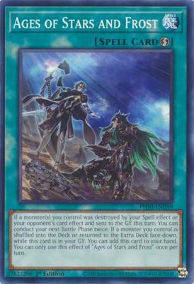 Ages of Stars and Frost - PHNI-EN059 - Common 1st Edition Phantom Nightmare 1st Edition Singles