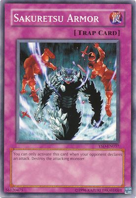 Sakuretsu Armor - YSD-EN037 - Common Unlimited Starter Deck: GX (2006) [YSD] Unlimited Singles
