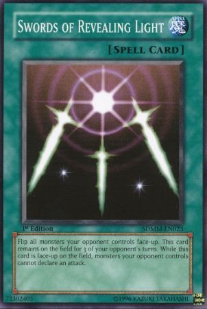 Swords of Revealing Light - SDMM-EN023 - Common 1st Edition Structure Deck: Machina Mayhem 1st Edition Singles