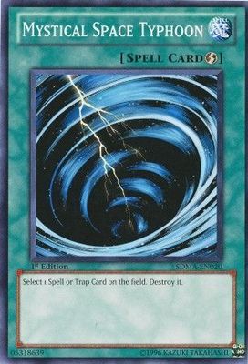 Mystical Space Typhoon - SDMA-EN020 - Common Unlimited Structure Deck: Marik Unlimited Singles