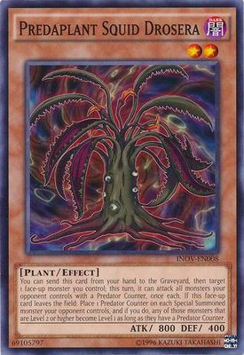 Predaplant Squid Drosera - INOV-EN008 - Common Unlimited Invasion Vengeance Unlimited Singles