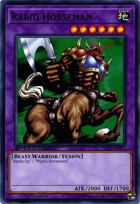 Rabid Horseman - SBLS-EN011 - Common 1st Edition Speed Duel: Arena of Lost Souls Singles