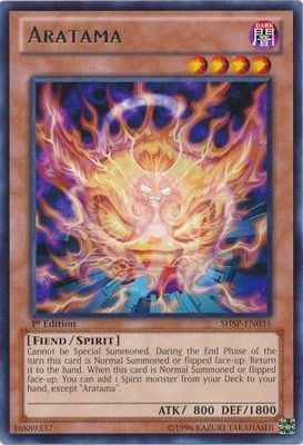 Aratama - SHSP-EN035 - Rare 1st Edition Shadow Specters 1st Edition Singles