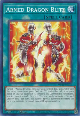 Armed Dragon Blitz - MP22-EN030 - Common 1st Edition 2022 Mega-Tin: Pharaoh&#39;s Gods 1st Edition Singles