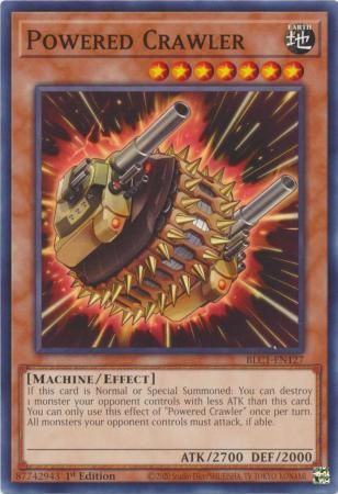 Powered Crawler - BLC1-EN127 - Common 1st Edition Battles of Legend: Chapter 1 1st Edition Singles