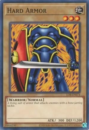 Hard Armor - LOB-EN074 - Common Unlimited (25th Reprint) Legend of Blue Eyes White Dragon 25th Anniversary (espanol)