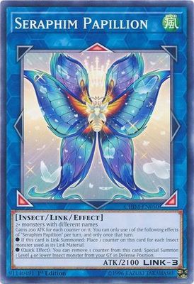 Seraphim Papillion - CHIM-EN050 - Common 1st Edition Chaos Impact 1st Edition Singles (español)