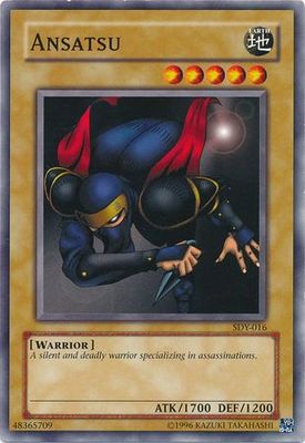 Ansatsu - SDY-016 - Common Unlimited Starter Deck: Yugi [SDY] Unlimited Singles