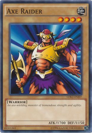 Axe Raider - LDK2-ENJ07 - Common Unlimited Legendary Decks II - Joey Unlimited Singles