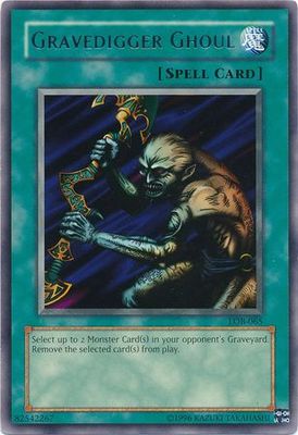 Gravedigger Ghoul (Spell) - LOB-065 - Rare Unlimited Legend Of Blue Eyes White Dragon [LOB] Unlimited Singles
