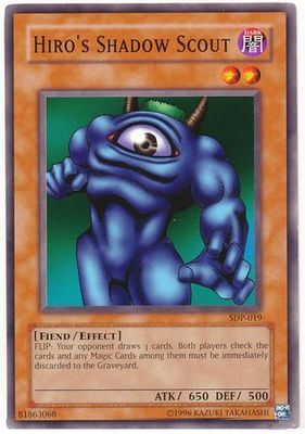 Hiro&#39;s Shadow Scout - SDP-019 - Common Unlimited Starter Deck: Pegasus [SDP] Unlimited Singles