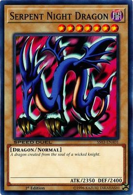 Serpent Night Dragon - SS03-ENA01 - Common 1st Edition Speed Duel Starter Decks: Ultimate Predators Singles