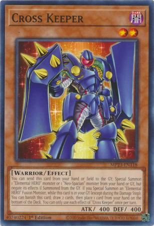 Cross Keeper - MP23-EN118 - Common 1st Edition Mega Tin 2023 Dueling Heroes Singles
