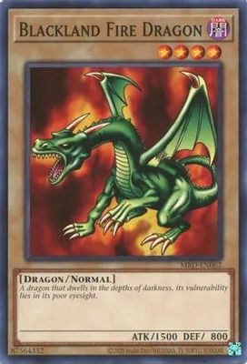 Blackland Fire Dragon - MRD-EN062 - Common Unlimited (25th Reprint) Metal Raiders 25th Anniversary Singles