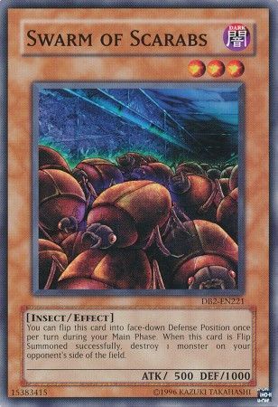 Swarm of Scarabs - DB2-EN221 - Common Dark Beginning 2 DB2