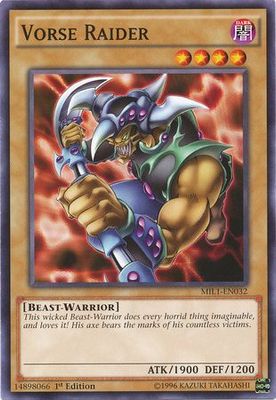 Vorse Raider - MIL1-EN032 - Common 1st Edition Millennium Pack 1st Edition Singles